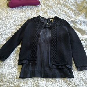 JCrew matching tank and cardigan set